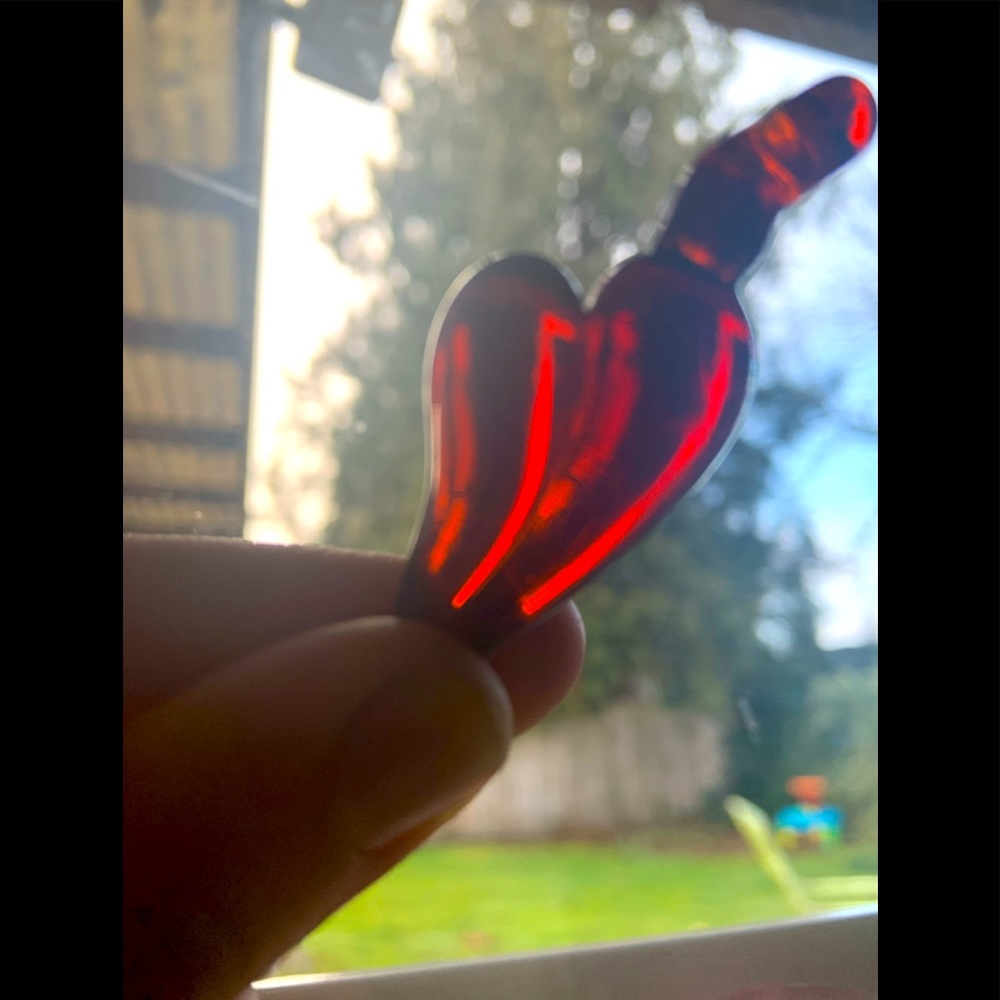 Blown glass pendent